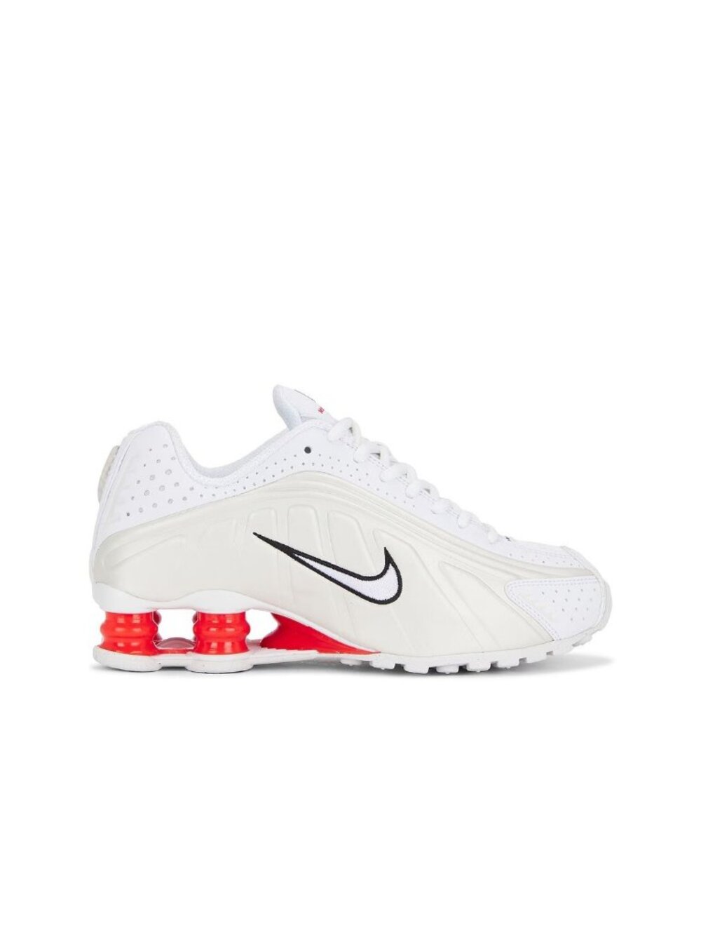 Nike Shox R4 White Phantom Picante Red AR3565-103 Women's Size 9.5 New Authentic